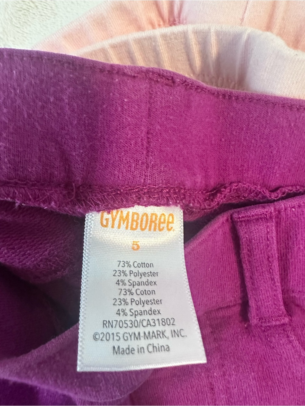 8 Piece Lot Girls pants & Cinderella top sz 5 - Picture 5 of 8
